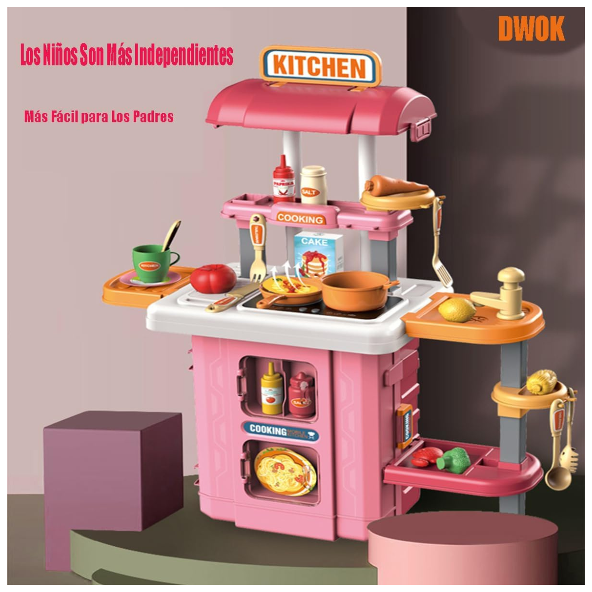 Maleta Infantil Cocina para Niñ@